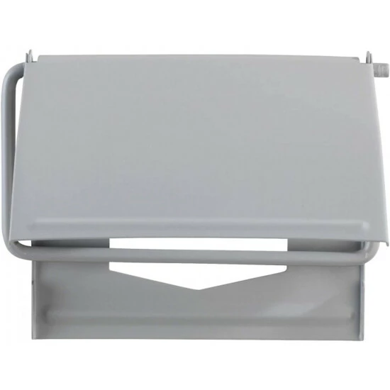Wenko Toilettenpapierhalter Cover Grau 7 Wenko Toilettenpapierhalter Cover Grau – Bild 5