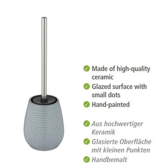 Wenko WC-Garnitur Bellante Hellblau 4 Wenko WC-Garnitur Bellante Hellblau – Bild 2