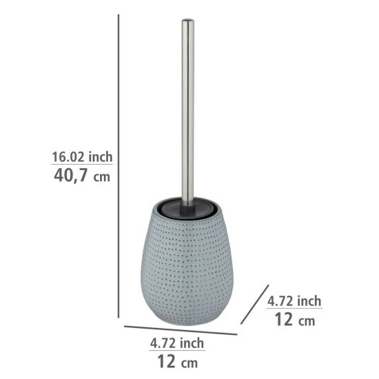 Wenko WC-Garnitur Bellante Hellblau 6 Wenko WC-Garnitur Bellante Hellblau – Bild 4