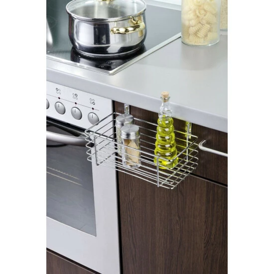 Wenko Einhängekorb Klein Schwarz 12 Wenko Einhängekorb Klein Schwarz – Bild 10