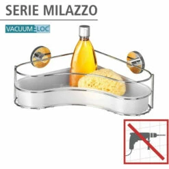 WENKO Vacuum-Loc Eckablage Milazzo, Befestigen Ohne Bohren; 20894800 -Günstiges Wenko Geschäft unnamed file 11890