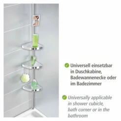 Wenko Teleskop Duschecke Premium Glänzend -Günstiges Wenko Geschäft unnamed file 11904