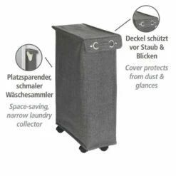 Wenko Wäschesammler Corno Prime Schwarz/Weiß -Günstiges Wenko Geschäft unnamed file 11951
