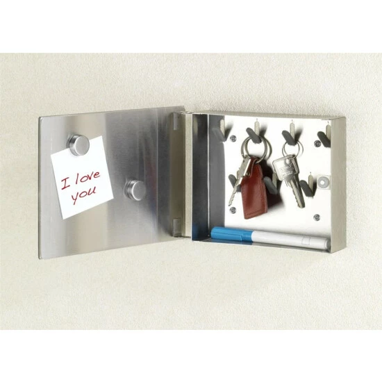 Wenko Schlüsselkasten Spiegel 20 X 15 Cm 10 Wenko Schlüsselkasten Spiegel 20 X 15 Cm – Bild 8
