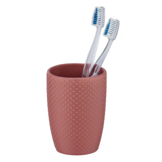 Wenko Zahnputzbecher Punto Ash Rose 3 Wenko Zahnputzbecher Punto Ash Rose