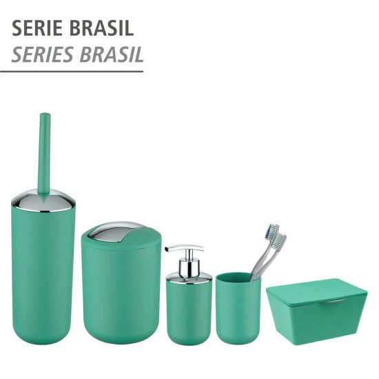 Wenko Zahnputzbecher Brasil Grün 7 Wenko Zahnputzbecher Brasil Grün – Bild 5