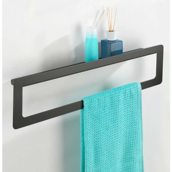 Wenko Badetuchstange Mit Ablage Montella 7 Wenko Badetuchstange Mit Ablage Montella – Bild 5