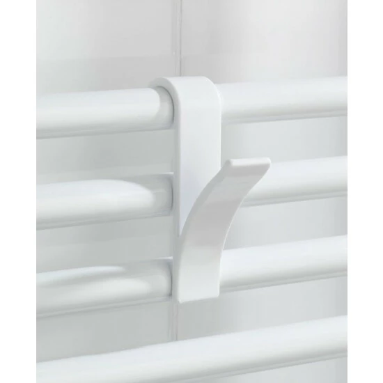 Wenko Rundheizkörper-Haken Weiß 6er Set 8 Wenko Rundheizkörper-Haken Weiß 6er Set – Bild 6