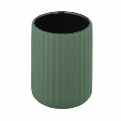 Wenko Zahnputzbecher Belluno Grün Keramik