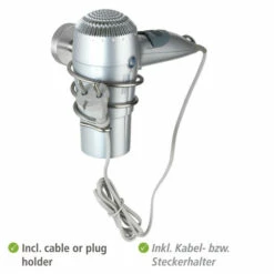 Wenko Haartrocknerhalter Bosio Matt Edelstahl -Günstiges Wenko Geschäft unnamed file 12185