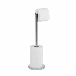 Wenko Stand Toilettenpapierhalter 2 In 1 Glänzend Edelstahl -Günstiges Wenko Geschäft unnamed file 1229