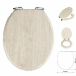 Wenko WC-Sitz Eiche Grau -Günstiges Wenko Geschäft unnamed file 12304