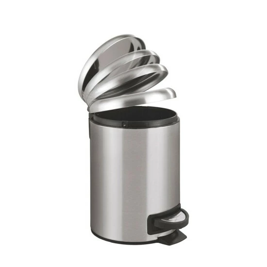 Wenko Kosmetik Treteimer Leman Easy Close Edelstahl 3L 4 Wenko Kosmetik Treteimer Leman Easy Close Edelstahl 3L – Bild 2