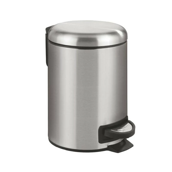 Wenko Kosmetik Treteimer Leman Easy Close Edelstahl 3L 5 Wenko Kosmetik Treteimer Leman Easy Close Edelstahl 3L – Bild 3