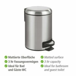 Wenko Kosmetik Treteimer Leman Easy Close Edelstahl 3L 15 Wenko Kosmetik Treteimer Leman Easy Close Edelstahl 3L -Günstiges Wenko Geschäft unnamed file 12373