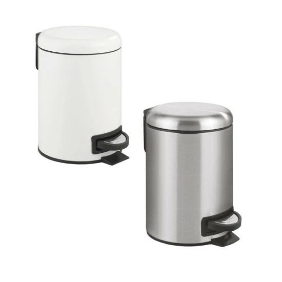 Wenko Kosmetik Treteimer Leman Easy Close Edelstahl 3L 11 Wenko Kosmetik Treteimer Leman Easy Close Edelstahl 3L – Bild 9