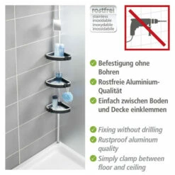 Wenko Teleskop-Duschecke Wave -Günstiges Wenko Geschäft unnamed file 12387