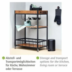 Wenko Küchenwagen Rustico 24 Wenko Küchenwagen Rustico -Günstiges Wenko Geschäft unnamed file 12428