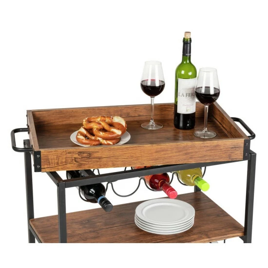 Wenko Küchenwagen Rustico 12 Wenko Küchenwagen Rustico – Bild 10