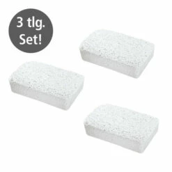 WENKO 3er Set Nachfüllpack Für Raumentfeuchter, Granulat-Block Für Bis Zu 1,4 L Feuchtigkeit | Nachfüllblock Ideal Für Auto, Dachboden, Garage, Keller, Waschküche, Zimmer, Wohnwagen Bis 80 M³