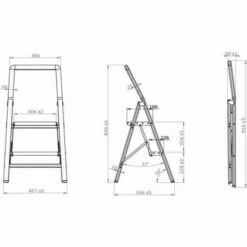 Wenko Alu-Klapptrittleiter Compact 2-stufig Schwarz 23 Wenko Alu-Klapptrittleiter Compact 2-stufig Schwarz -Günstiges Wenko Geschäft unnamed file 12561