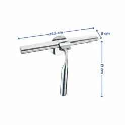 Wenko TurboFIX Edelstahl Duschabzieher Mit Wandhalter -Günstiges Wenko Geschäft unnamed file 12613