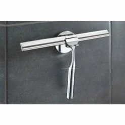 Wenko TurboFIX Edelstahl Duschabzieher Mit Wandhalter -Günstiges Wenko Geschäft unnamed file 12615