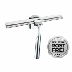 Wenko TurboFIX Edelstahl Duschabzieher Mit Wandhalter -Günstiges Wenko Geschäft unnamed file 12616