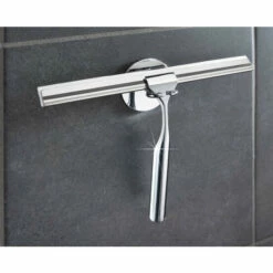 Wenko TurboFIX Edelstahl Duschabzieher Mit Wandhalter -Günstiges Wenko Geschäft unnamed file 12621