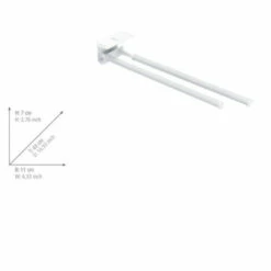 Wenko Teleskop-Handtuchhalter Duo Basic -Günstiges Wenko Geschäft unnamed file 12625