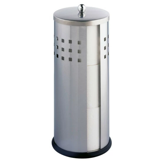 Wenko Toilettenpapier-Ersatzrollenhalter Ancona Matt Edelstahl 3 Wenko Toilettenpapier-Ersatzrollenhalter Ancona Matt Edelstahl
