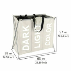 Wenko Wäschesammler Trio Beige 26 Wenko Wäschesammler Trio Beige -Günstiges Wenko Geschäft unnamed file 12654