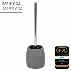 Wenko WC-Garnitur Goa Grau -Günstiges Wenko Geschäft unnamed file 12679