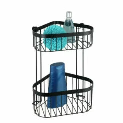 Wenko Eckregal 2 Etagen Classic Plus Black Mit Vacuum-Loc® Adapter -Günstiges Wenko Geschäft unnamed file 12785