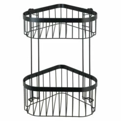 Wenko Eckregal 2 Etagen Classic Plus Black Mit Vacuum-Loc® Adapter -Günstiges Wenko Geschäft unnamed file 12792