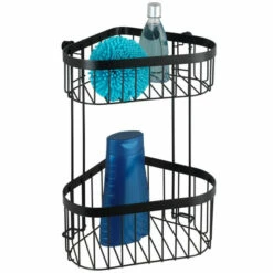 Wenko Eckregal 2 Etagen Classic Plus Black Mit Vacuum-Loc® Adapter -Günstiges Wenko Geschäft unnamed file 12793