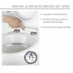 WENKO Toilettensitz Astera, 38 X 45 Cm - WC-Sitz Mit Absenkautomatik (Easy Close) Und Komfortabler Fix Clip Befestigung | Inkl. 2er Set Reinigungsschwämme Gratis 14 WENKO Toilettensitz Astera, 38 X 45 Cm - WC-Sitz Mit Absenkautomatik (Easy Close) Und Komfortabler Fix Clip Befestigung | Inkl. 2er Set Reinigungsschwämme Gratis -Günstiges Wenko Geschäft unnamed file 12822