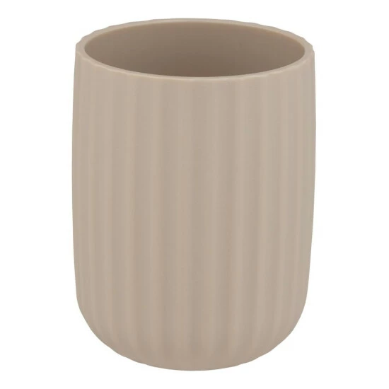 Wenko Zahnputzbecher Agropoli Beige 5 Wenko Zahnputzbecher Agropoli Beige – Bild 3