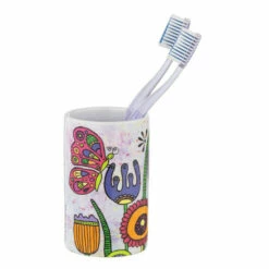 Wenko Zahnputzbecher Rollin'Art Full Bloom -Günstiges Wenko Geschäft unnamed file 12867