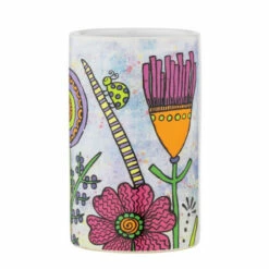 Wenko Zahnputzbecher Rollin'Art Full Bloom -Günstiges Wenko Geschäft unnamed file 12869