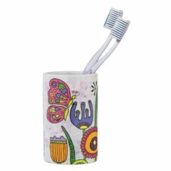 Wenko Zahnputzbecher Rollin'Art Full Bloom -Günstiges Wenko Geschäft unnamed file 12870