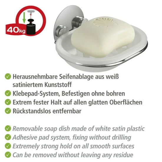 Wenko Turbo-Loc® Seifenablage 6 Wenko Turbo-Loc® Seifenablage – Bild 4