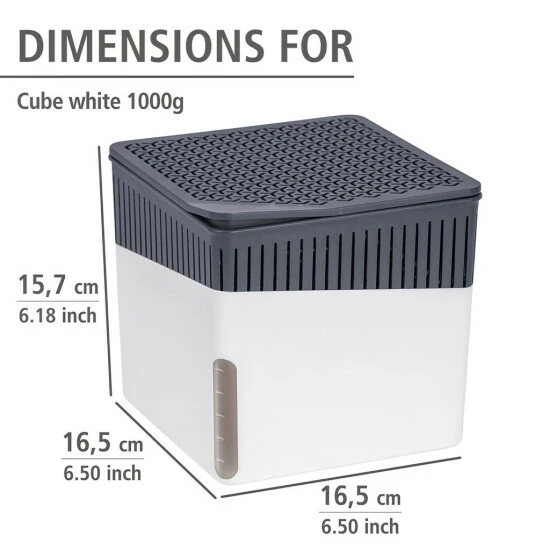 Wenko Raumentfeuchter Cube Weiß 1000 G 15 Wenko Raumentfeuchter Cube Weiß 1000 G – Bild 14