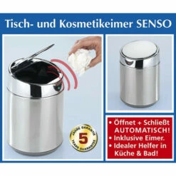 Wenko Tisch- Und Kosmetikeimer Mit Sensor Chrom -Günstiges Wenko Geschäft unnamed file 1300