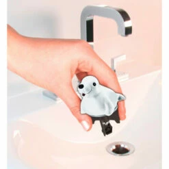 Wenko Waschbeckenstöpsel Pluggy® 3D Robbe -Günstiges Wenko Geschäft unnamed file 13052