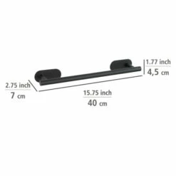 Wenko Turbo-Loc® Edelstahl Badetuchstange Orea Black Matt 18 Wenko Turbo-Loc® Edelstahl Badetuchstange Orea Black Matt -Günstiges Wenko Geschäft unnamed file 13133