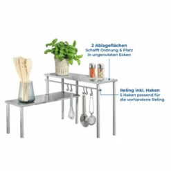 Wenko Küchen-Eckregal Mit 2 Ablagen Edelstahl -Günstiges Wenko Geschäft unnamed file 13182