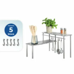 Wenko Küchen-Eckregal Mit 2 Ablagen Edelstahl -Günstiges Wenko Geschäft unnamed file 13183