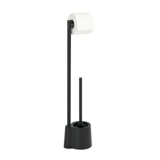 Wenko Stand WC-Garnitur Avola Schwarz Matt 4 Wenko Stand WC-Garnitur Avola Schwarz Matt – Bild 2