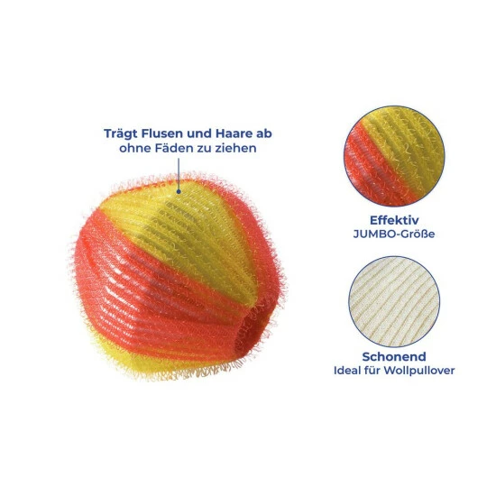 Wenko Waschbälle Flusenschreck Jumbo 6er Set 5 Wenko Waschbälle Flusenschreck Jumbo 6er Set – Bild 3